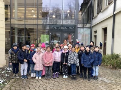 Bibliotheksbesuch – Kl 2b