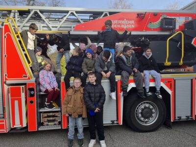 Unser Ausflug zur Feuerwehr
